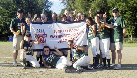 The Redmond/Eastlake All-Stars softball team recently earned a coveted World Series berth by winning the District 9 tournament