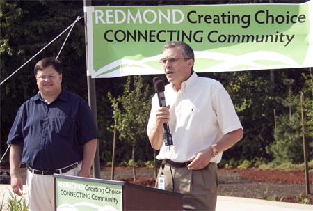 Redmond Public Works Director Bill Campbell