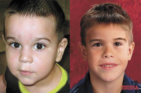 Shown left is what Sky Metalwala looked like when he disappeared