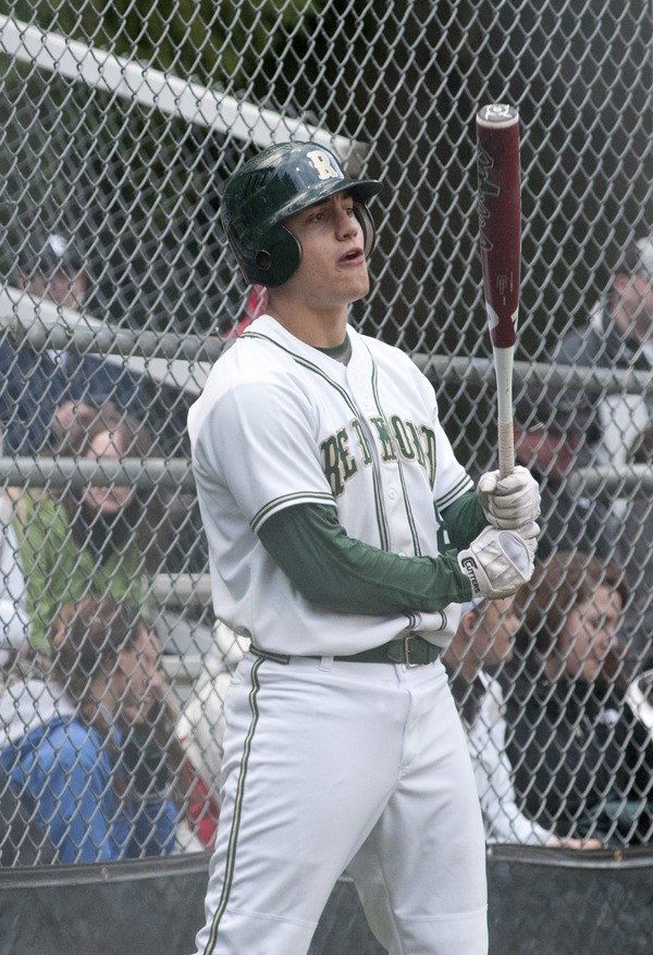 Redmond shortstop Michael Conforto belted two home runs in the Mustangs' 11-9 win over Bothell on Monday night at Hartman Park. Conforto