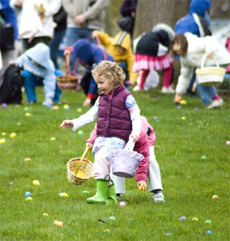 A Traditional Egg Hunt will return to the Redmond Senior Center Saturday