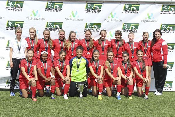 Crossfire Select U16s: Front row