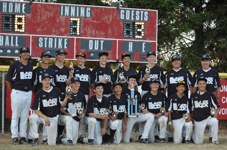 The 15U Black Sox Baseball club (31-8 overall record) won the Cascade Mickey Mantle State Tournament on July 22 and earned a berth to the Mantle World Series in Tulsa