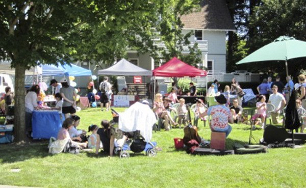 Kids will be selling their arts and craft at the Redmond Saturday Market this Saturday as part of Kid's Day.