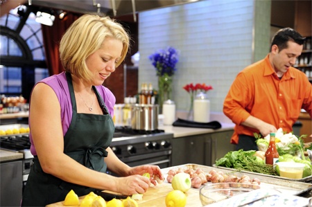 Melissa d'Arabian is one of four finalists in the cooking challenge known as 'The Next Food Network Star