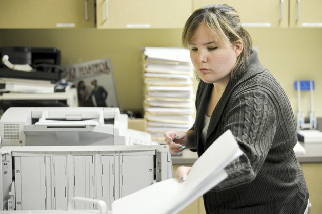 Transition Academy student Carly Hursh