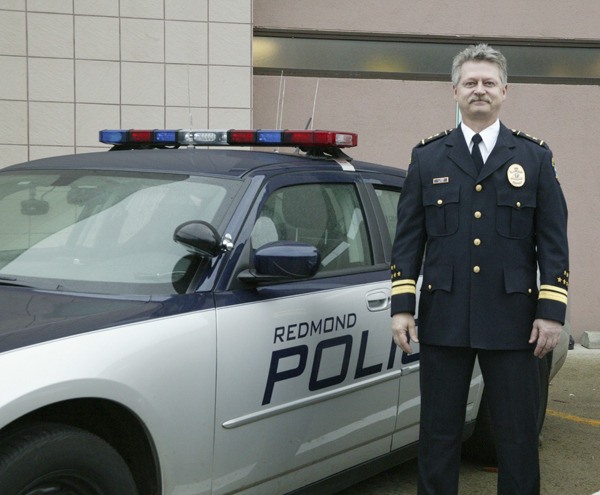 Assistant Police Chief Larry Gainer retired last week after nearly 36 years of service to the Redmond Police Department — the longest tenure of any Redmond police officer.