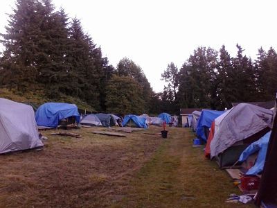 Tent City 4 set up camp at Redwood Family Church July 13-Oct. 19.