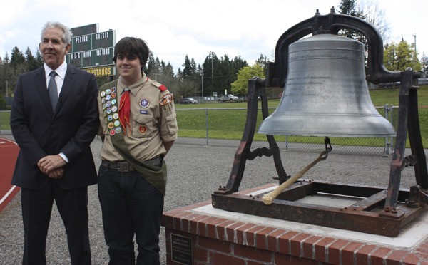 The Redmond High School (RHS) football field is now the permanent for the Clise Bell