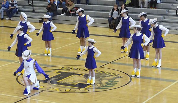 The Eastside Precision Drill Team is all about unity when it performs at competitions