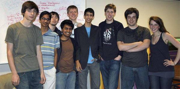 Members of the Interrobang Interactive video game design team include Redmond High School students