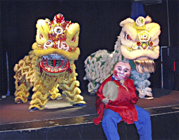 The Lieu Quan Lion Dance Troupe opened last year’s Chinese New Year event with a lion dance at the Old Fire House Teen Center.