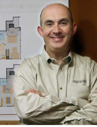 Pedro Castro has thrived as owner of Magellan Architects