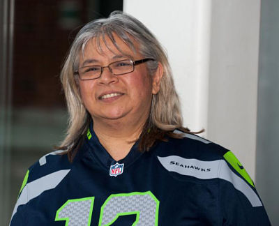 Redmond High School’s Paula Ferguson is a Symetra and Seattle Seahawks Hero in the Classroom.