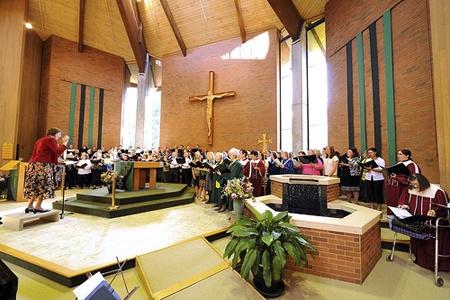 More than 170 choir members from several local churches performed at “An Ecumenical Musical Gathering