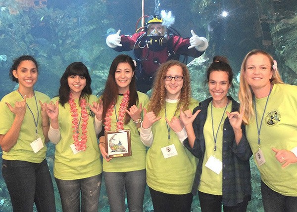 Redmond High placed second at the 17th annual Orca Bowl on March 1 at the University of Washington. Everett’s Ocean Research College Academy (ORCA) ‘A’ team took top honors. Pictured