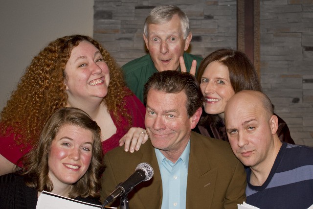 The Evergreen Family Theatre will present 'It's a Wonderful Life: A Live Radio Play' beginning Friday. Two performances will feature local celebrity Pat Cashman (center).