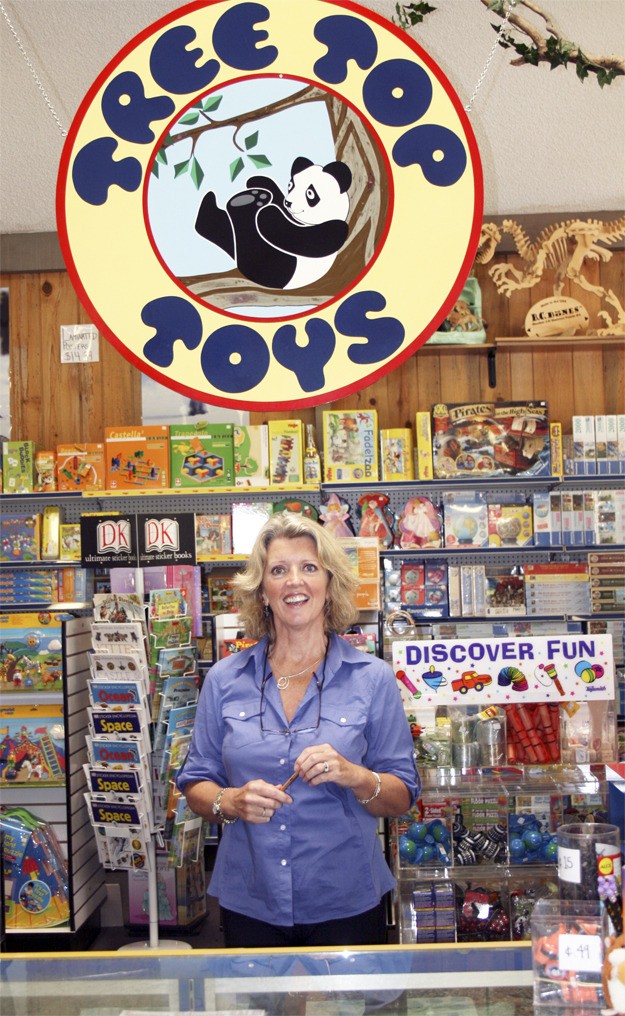 Downtown Redmond's Tree Top Toys owner Blanche Snipes and her staff specialize in friendly customer service and 'hands-on
