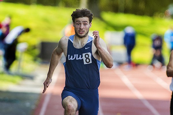 Alex Binkerd competed for the Western Washington University track and field team.