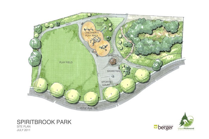 Spiritbrook Park in Redmond will be closed from Aug. 15 through October for construction and improvement projects. The 40-year-old park has had a longtime drainage problem due to the peat soil naturally found in the area