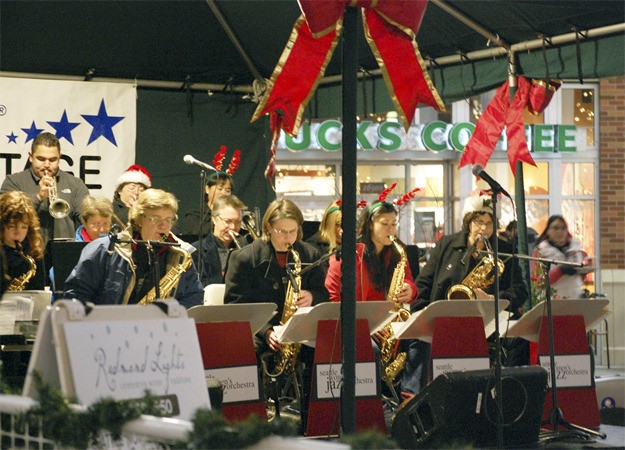Seattle Women's Jazz Orchestra will return for this year's Redmond Lights Winter Festival Saturday