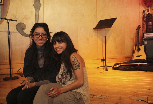 Asha Singh (left) and Maryam Rouhfar are the organizers of RENU