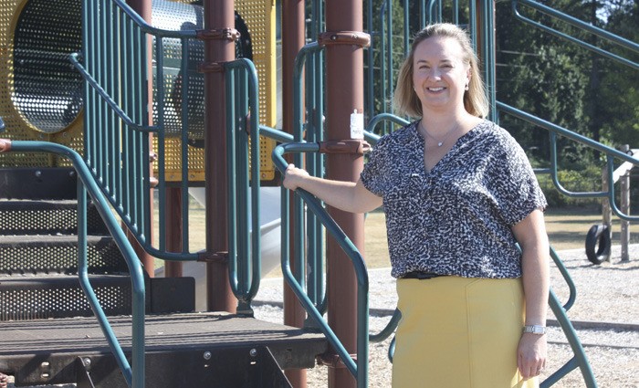 Karen Barker is the new principal at Emily Dickinson Elementary School