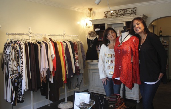 Michele Fox (left) and Kerrie Lynn Wilton are the owners of Olive