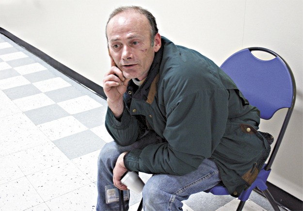 Norman Christensen has been a regular at the homeless shelter in Redmond since it opened Jan. 15. He calls it a lifesaver.