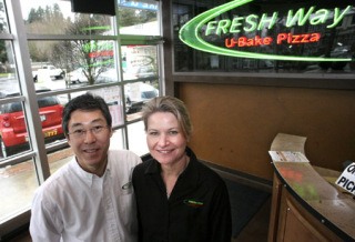 FRESH Way U-Bake Pizza business partners Ross Yamada