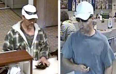 This suspect is responsible for three bank robberies