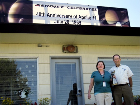 Aerojet business development manager Olwen Morgan