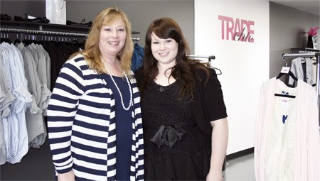 Mother and daughter Cindy (left) and Lindsey Kremkau have opened the Trade Chic boutique at 16508 Redmond Way. The downtown Redmond shop carries the latest fashions in sizes 16 and up.