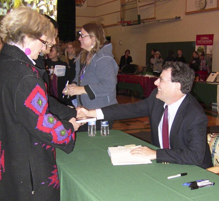 The Overlake School hosted “An Evening with Nicholas Kristof