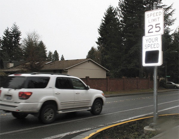 A proposed plan calls for adding 16 more speed radar feedback signs