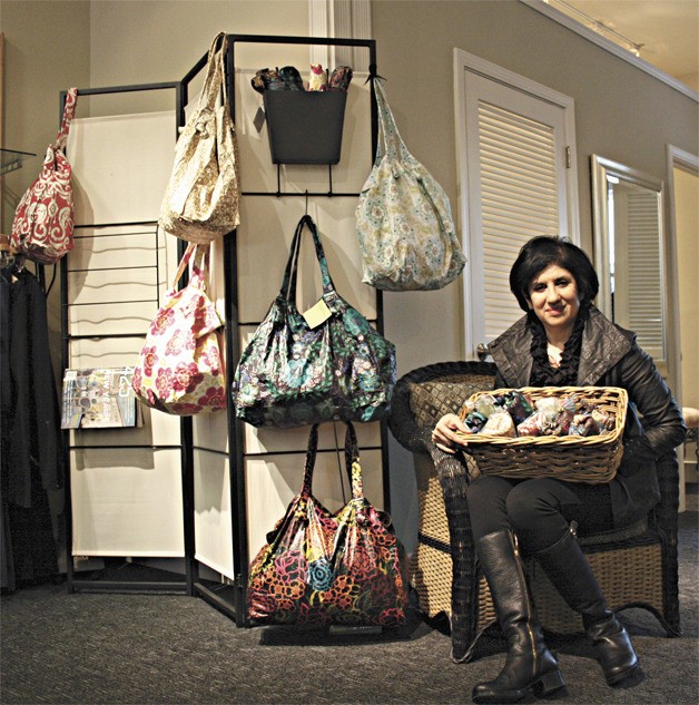 Redmond resident Rupa Wickrama's reusable shopping bags are sold in retailers around the country