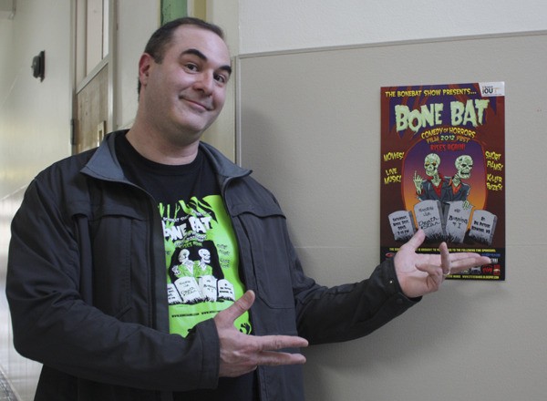 Steve Holetz is one of the organizers for the 2012 Bonebat Comedy of Horrors Film Festival