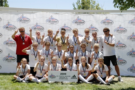The girls’ U17 Crossfire Premier McCormicks team won four games before defeating Cal South’s Real So Cal Blue team 3-0 in the finals of the FarWest Regional Tournament held last week in Lancaster