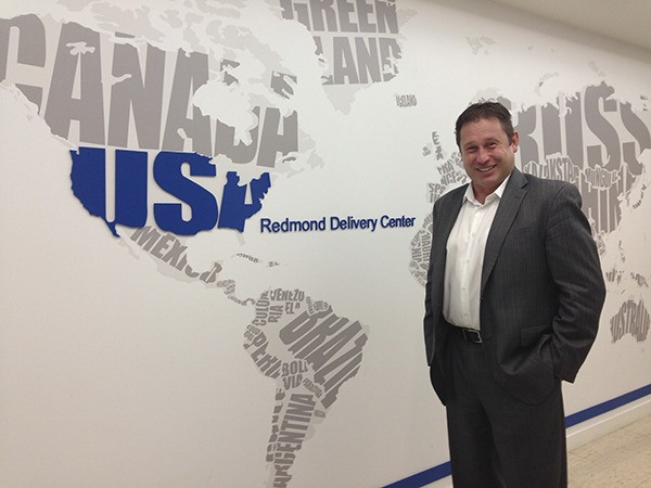 HCL Technologies executive vice president and chief marketing officer Matt Preschern recently visited the company's Redmond location.