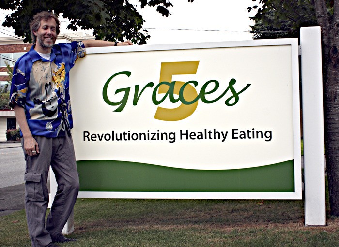 Redmond resident Timothy Sharpe is the owner of the new Graces 5 restaurant