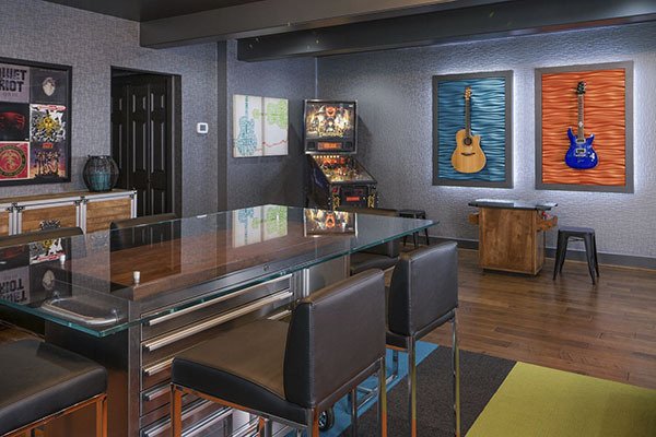 Kasabella of Sammamish received a first-place award for design of an entertainment and game room in a Redmond-area home at the Seattle Design Center's 16th Annual Northwest Design Awards.