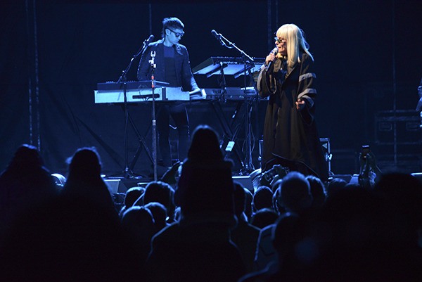 Blondie headlined a Sept. 17 show and featured singer Debbie Harry and keyboardist Matt Katz-Bohen.
