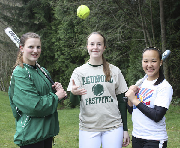 Having a ball: Redmond High captains