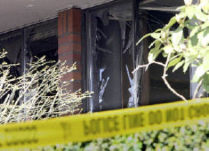 An early-morning Wednesday fire caused extensive damage to the Children’s Eye Doctors