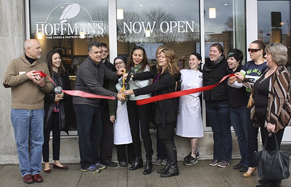 Hoffman’s Fine Cakes & Pastries held a ribbon-cutting event on Jan. 22 at its new location
