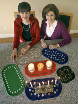 Myra Rothenberg and Tami Rudnick Rabin have been working to launch Decor Mates off and on for the last four years.