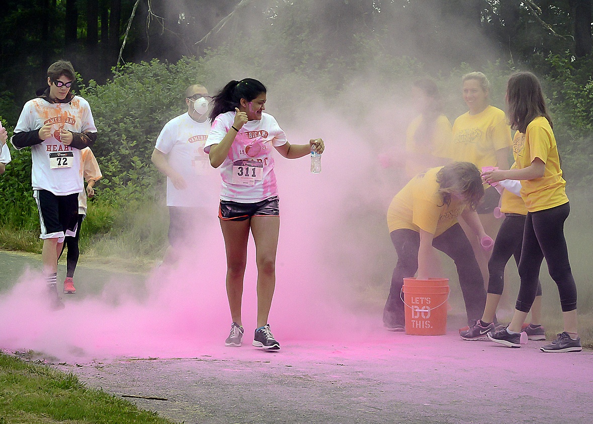 There were more than 600 participants in the Redmond Color Run for Heart on May 14. Courtesy of Jessica Morgan