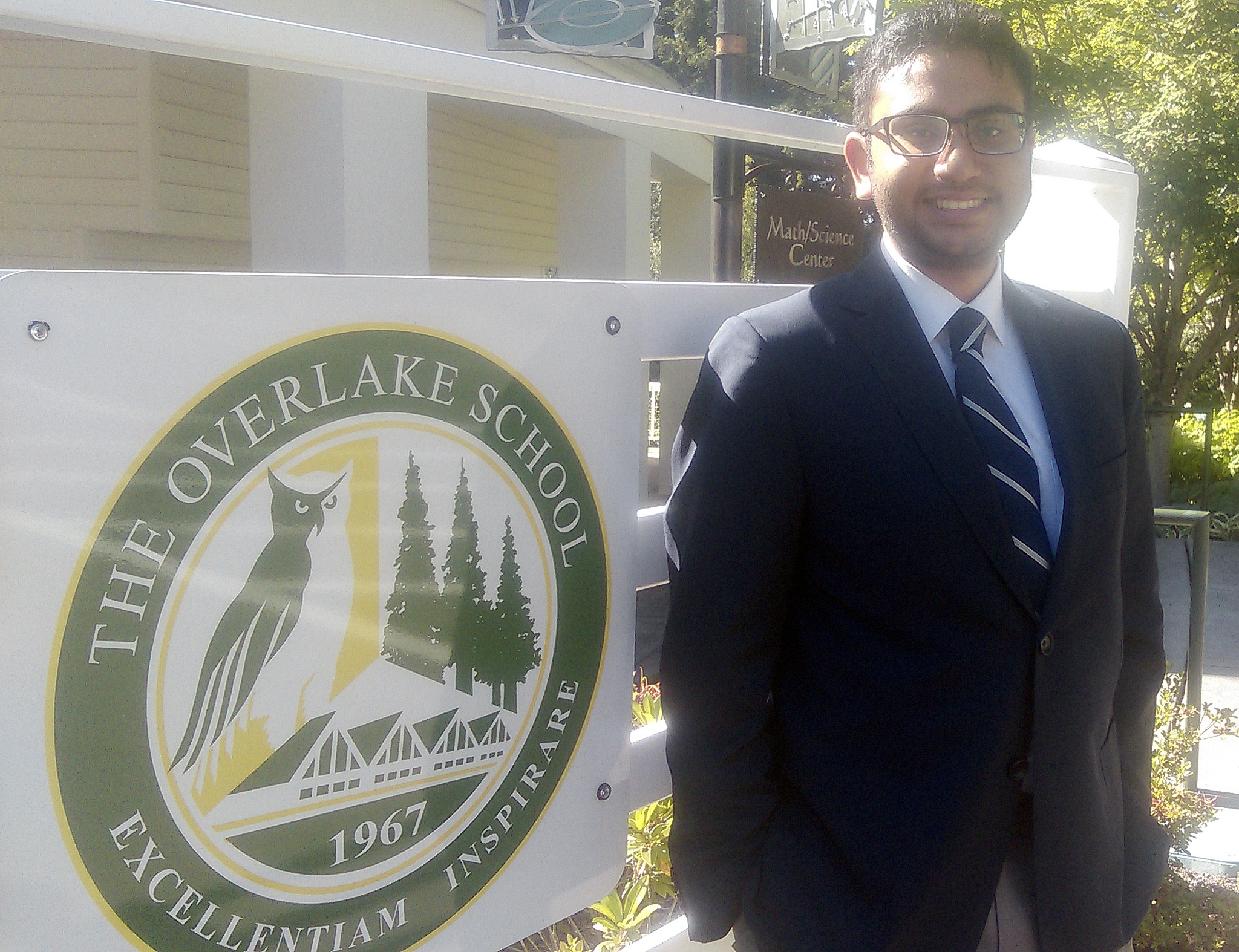 Overlake’s Tapan Srivastava will speak at his senior class’s graduation ceremony. Andy Nystrom