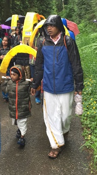 Members of the Seattle Tamil community participate in a walkathon in Redmond. Courtesy photo