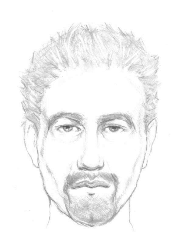 Sketch of a child-luring suspect in Redmond. Courtesy of the Redmond Police Department